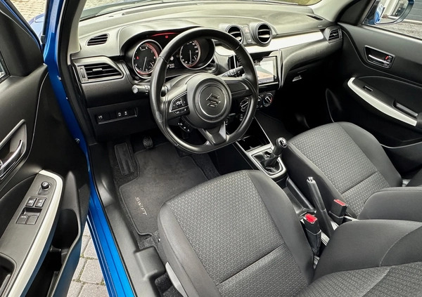 Suzuki Swift cena 49900 przebieg: 54200, rok produkcji 2020 z Bisztynek małe 704